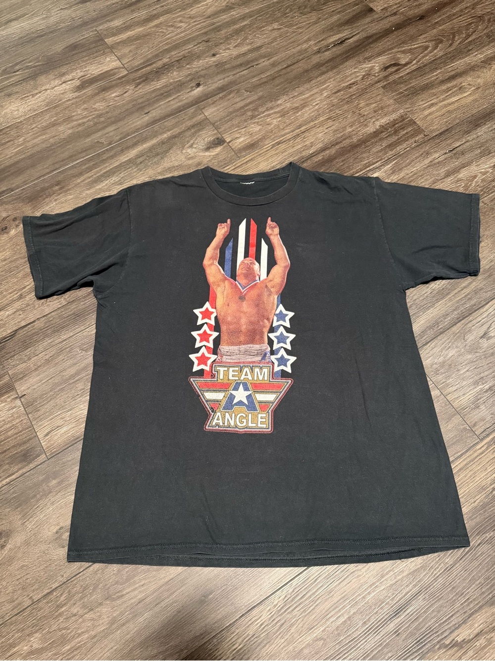 WWE Wrestling Team Kurt Angle Tee Shirt